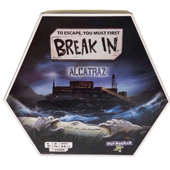 Play Monster Break In Alcatraz Strategy Game (NWT) - Picture 3 of 6